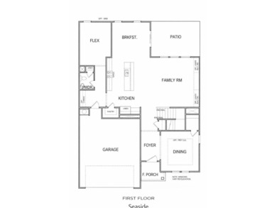 THE Seaside M FLOOR PLAN IS 3,020 SQUARE FEET. Featuring 5 - photo 3