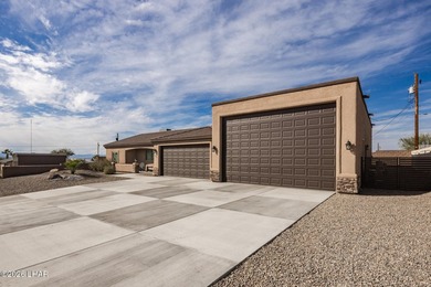 Check out the massive double RV garage on this custom built pool - photo 5
