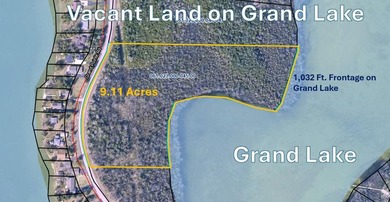Over 9 acres Grand Lake with over 1000 ft of pristine lakefront - photo 1
