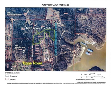 Lake Acreage For Sale in Whitesboro, Texas