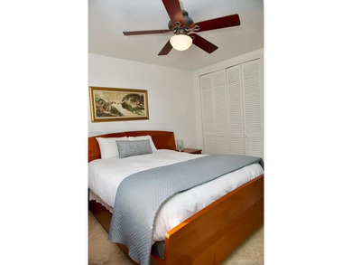 Fully furnished corner unit with parking, move-in ready and