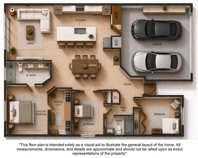 Welcome to this beautifully renovated 3-bedroom, 2-bath move-in - photo 2