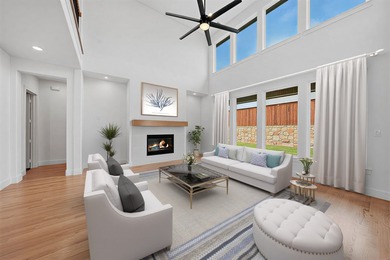 Popular open concept home features a dramatic two-story entry - photo 32