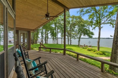Charming home on gorgeous half acre wide open water lot with 150  - Lake Home SOLD! in Malakoff, Texas