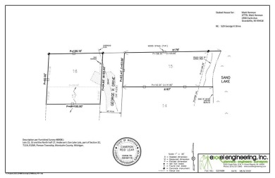 Lake Acreage For Sale in Sand Lake, Michigan