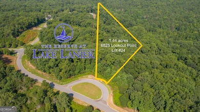 Lake Lanier Lot For Sale in Dawsonville Georgia