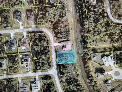 Northport Waterway Lakes and Canals Lot For Sale in North Port Florida