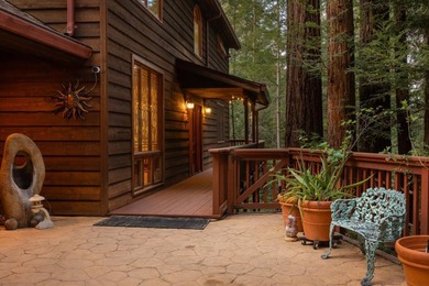 Perched atop a private knoll in the redwoods of the Glenwood - photo 3