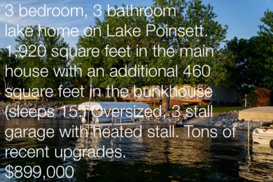 Lake Home For Sale in Estelline, South Dakota