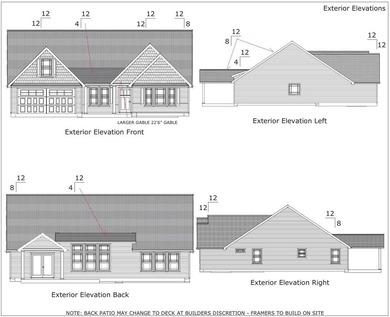 The Arcadimont floor plan is an open concept home featuring 3 - photo 3
