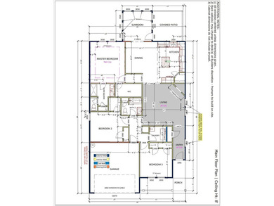 The FERNWOOD plan with a sunroom! Open concept home featuring 3 - photo 2