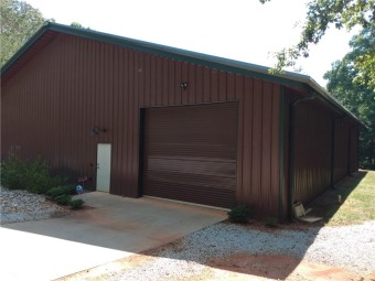 6,000 square foot shop on 1.1 acres with roughed in living - Lake Home Sale Pending in Westminster, South Carolina