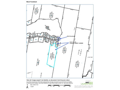 (private lake, pond, creek) Lot For Sale in Mont-Tremblant Quebec