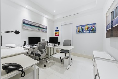 Built in 2020, this chic in-town home on the ocean block of