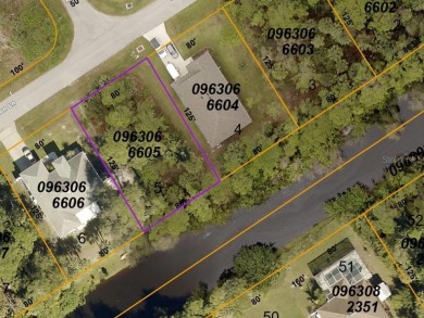 Northport Waterway Lakes and Canals Lot For Sale in North Port Florida