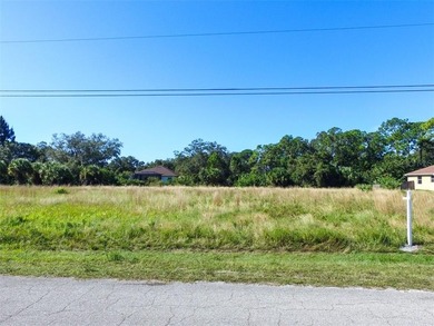 Northport Waterway Lakes and Canals Lot For Sale in North Port Florida