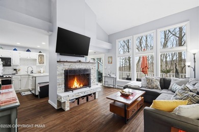 Fully remodeled in 2023, this Lake Harmony home offers modern - photo 2