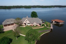 AMAZING WATERFRONT HOME W/ POOL FOR SALE ON LAKE PALESTINE SOLD - Lake Home SOLD! in Bullard, Texas
