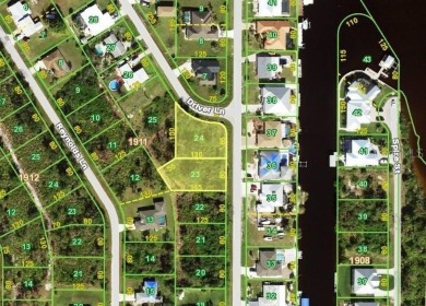 Port Charlotte Waterway Lakes Area Lot Sale Pending in Port Charlotte Florida