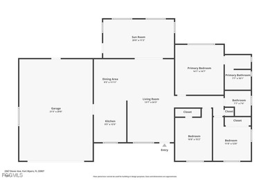 Beautiful concrete block home (NOT IN FLOOD ZONE) centrally