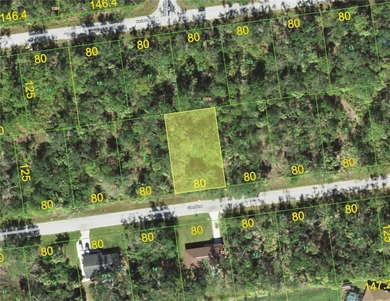 Port Charlotte Waterway Area Lot For Sale in Punta Gorda Florida
