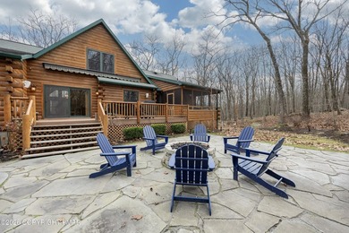 Welcome to 1212 Acacia Dr in Hawley, PA, a stunning log cabin in - photo 3