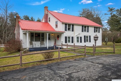 You'll love this historic 1800's 2-story farmhouse located ever - Lake Home For Sale in Round Top, New York