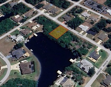 Port Charlotte Waterway Lakes Area Lot Sale Pending in Port Charlotte Florida