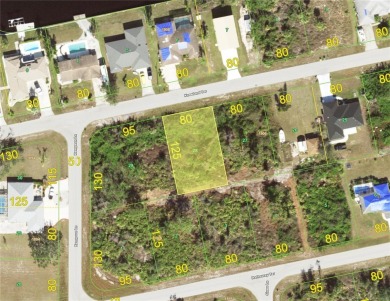 Port Charlotte Waterway Lakes Area Lot For Sale in Port Charlotte Florida