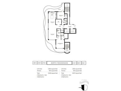 Stunning half-floor 2BR + den just 3 blocks from the sand in the - photo 49
