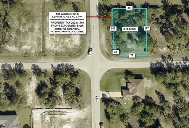 Lehigh Acres Area Lot For Sale in Lehigh Acres Florida