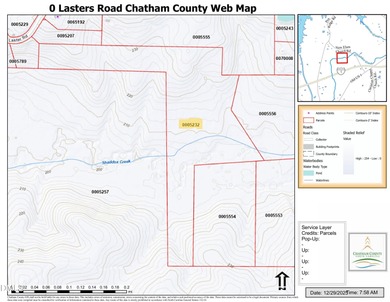 Jordan Lake Acreage For Sale in New Hill North Carolina