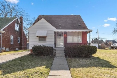 Detroit River Home For Sale in Ecorse Michigan