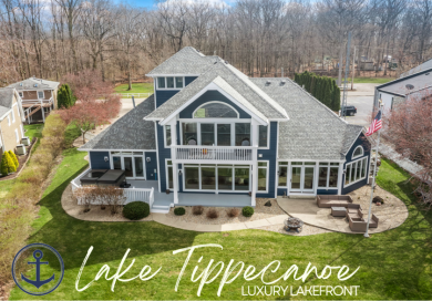 Lake Tippecanoe - 90' Lakefront - Spacious Home - Lake Home For Sale in Leesburg, Indiana
