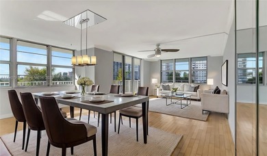 Discover this spacious corner two-bedroom, two-bath apartment