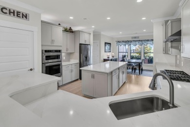 Pristinely-kept Tangerly Oak home featuring 3 bedrooms, 3 full