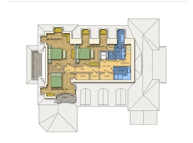 Grand & Elegant 8-Bd. American Chateau-Style Stone Mansion with - photo 6