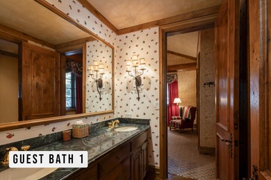Quintessential log & stone Creekside Lodge estate. Near the base - photo 14