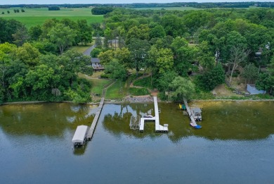Absolutely stunning Eagle Lake Home with western sunset views - Lake Home For Sale in Kansasville, Wisconsin