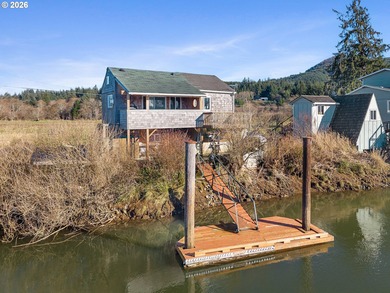 Nehalem River Home For Sale in Nehalem Oregon