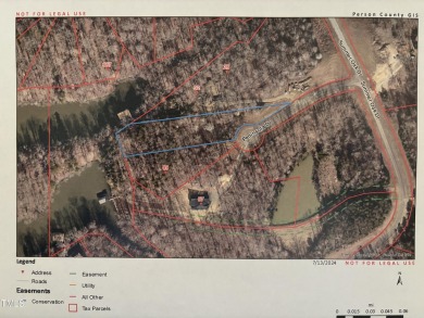 Enjoy the privacy of this part of the lake. Fabulous gentle - Lake Lot For Sale in Roxboro, North Carolina