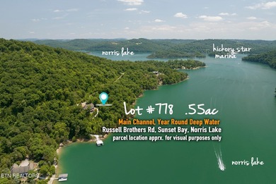 Year Round Water, Main Channel, Norris Lakefront Lot. Across - photo 1