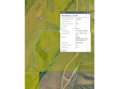 7.32 acre vacant lot with water rights, located up the East Fork - photo 32