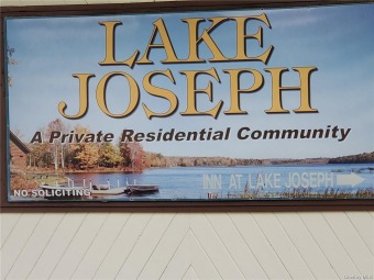 Great cleared level lot in the community of Lake Joseph - Lake Lot For Sale in Monticello, New York