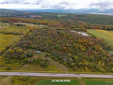 (private lake, pond, coastal) Acreage Sale Pending in Dansville New York