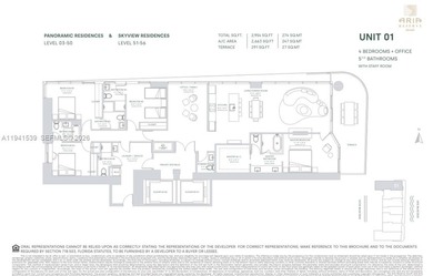 Stunning New Construction: Arrive by elevator into your