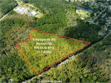 Lake Acreage For Sale in Rincon, Georgia