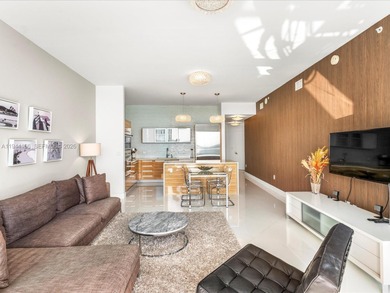 Enjoy unobstructed views of the bay and the Miami Beach skyline