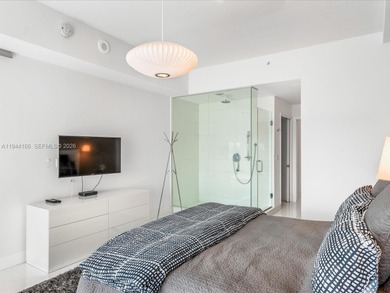 Enjoy unobstructed views of the bay and the Miami Beach skyline