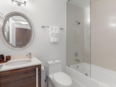 Enjoy unobstructed views of the bay and the Miami Beach skyline